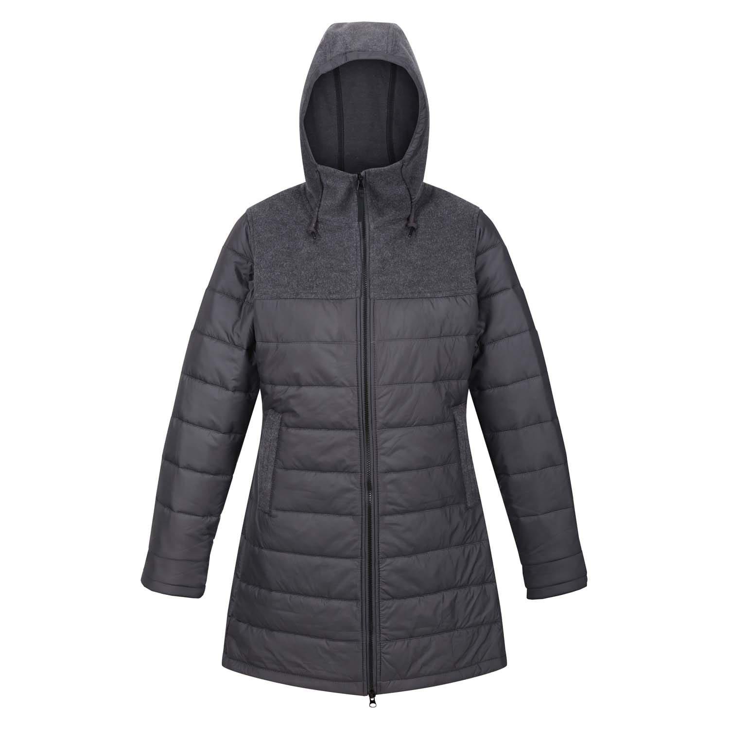 Grey - Regatta - Melanite Padded Insulated Jacket - 1
