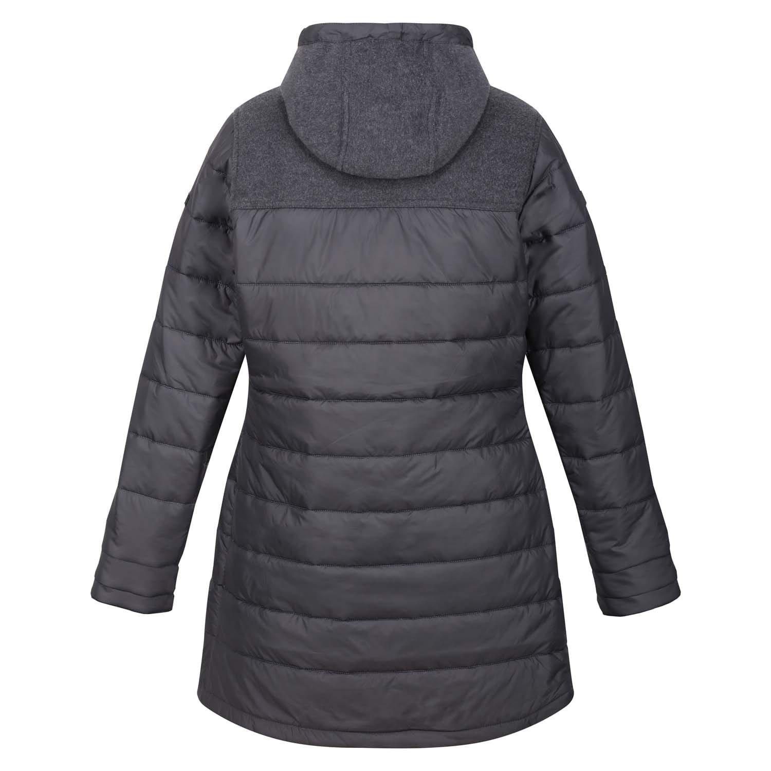 Grey - Regatta - Melanite Padded Insulated Jacket - 2