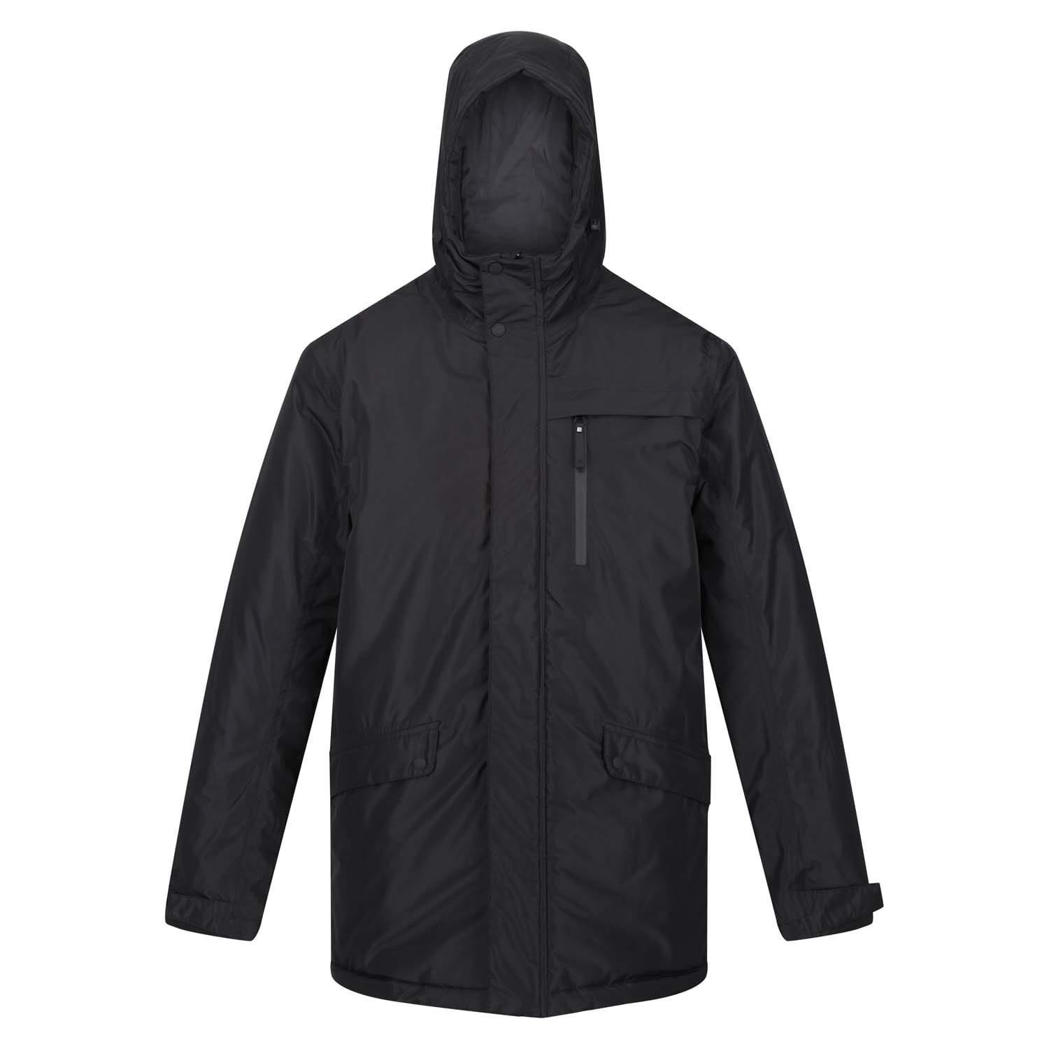 Black - Regatta - Penbreck Insulated Waterproof Parka Jacket - 1