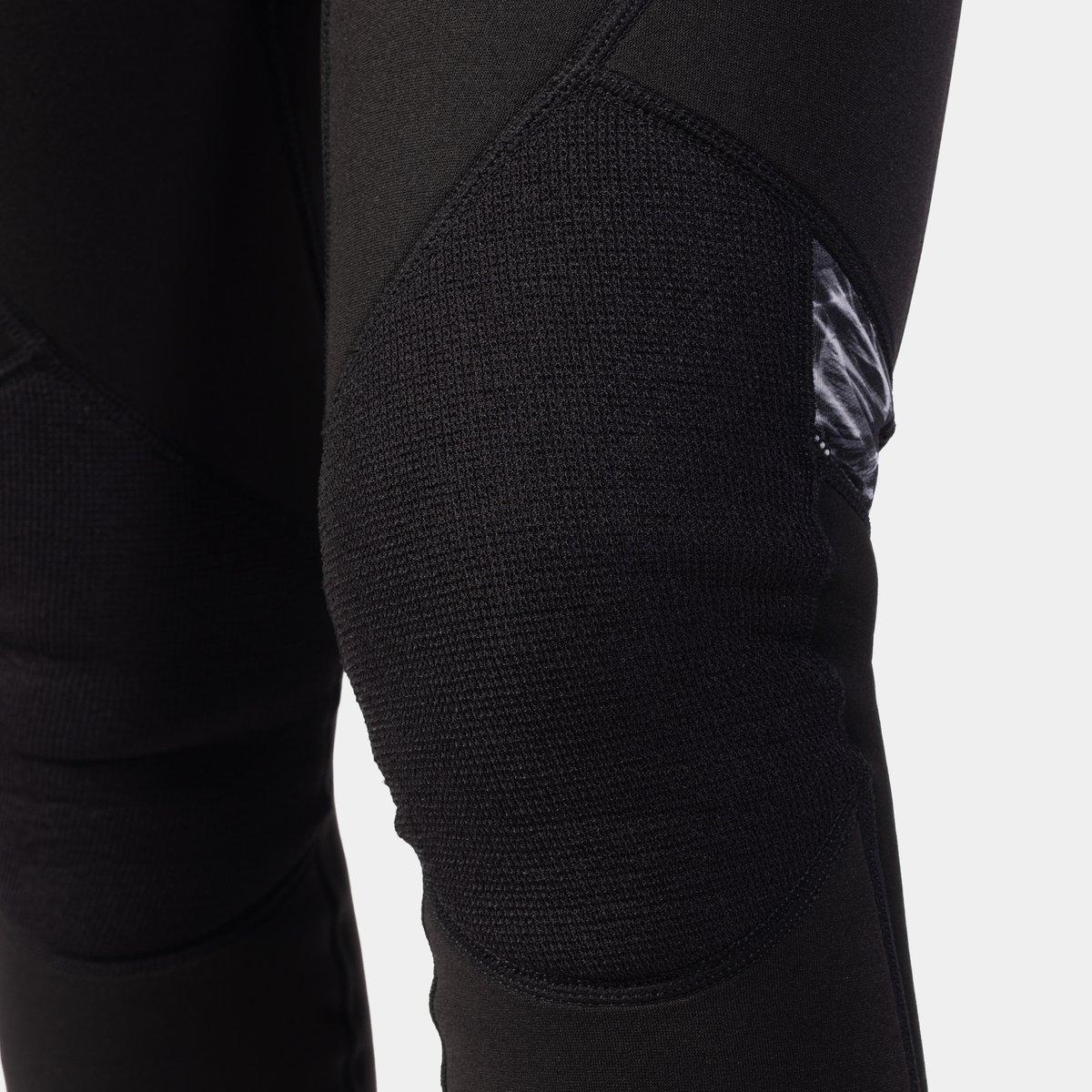 Black - Gul - WOMENS RESPONSE 3/2MM FLATLOCK LONGJANE WETSUIT - 6