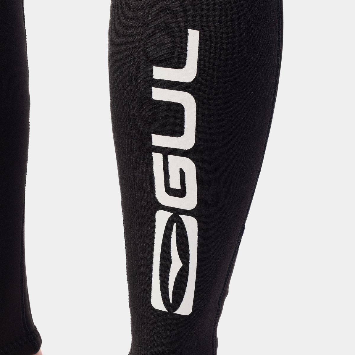 Black - Gul - WOMENS RESPONSE 3/2MM FLATLOCK LONGJANE WETSUIT - 7