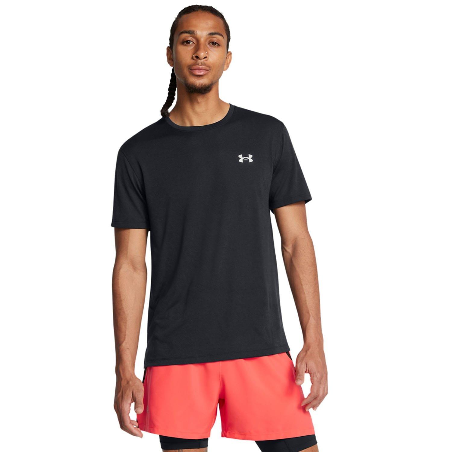 Black - Under Armour - UA Launch Camo T-Shirt - 1