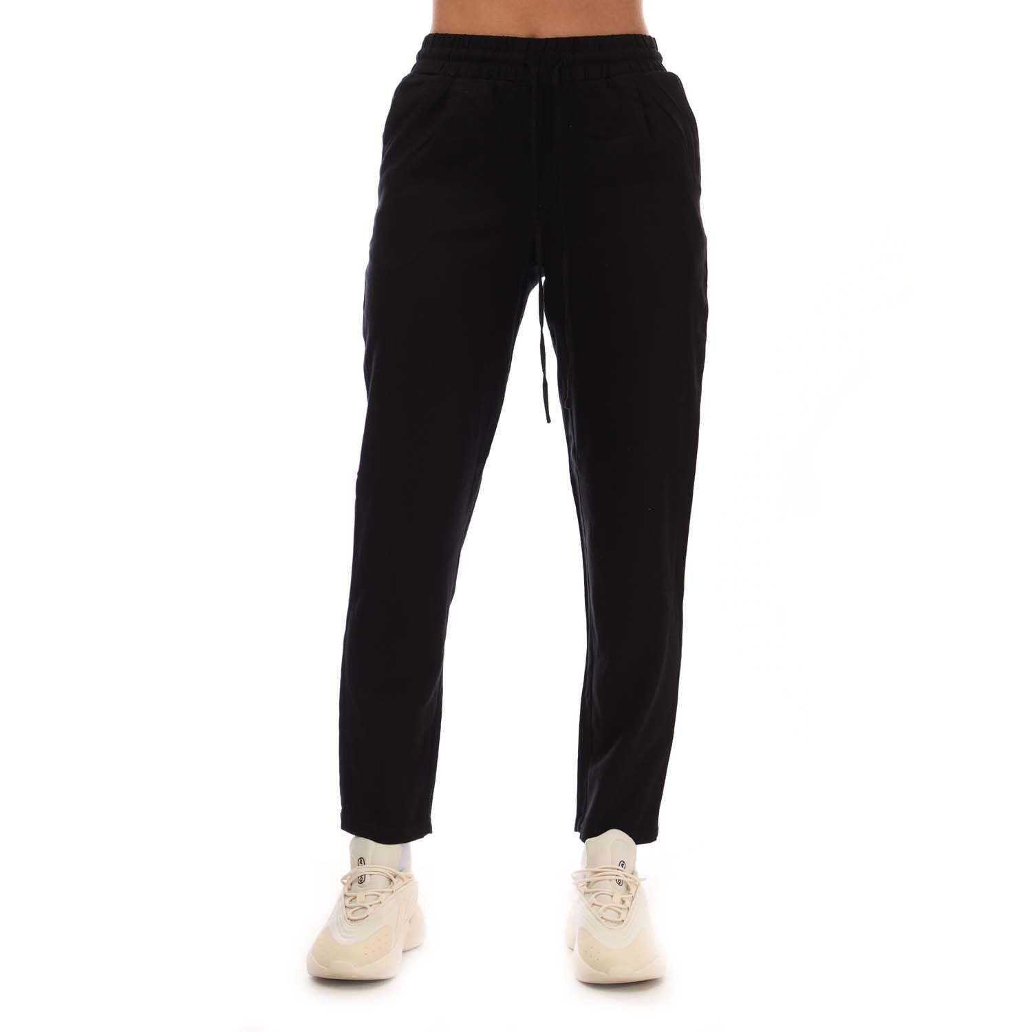 Black - Vero Moda - Jesmilo Linen Blend Trousers - 1