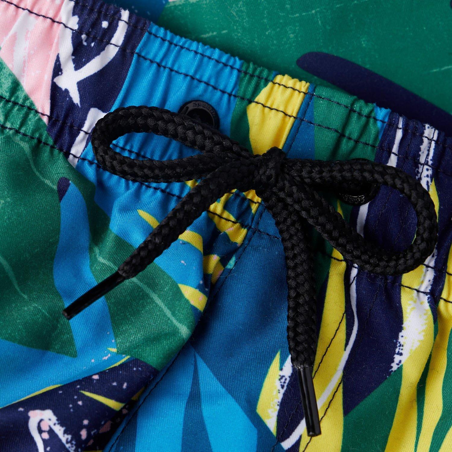 Yellow - Speedo - Printed Leisure 16in Water Shorts - 3