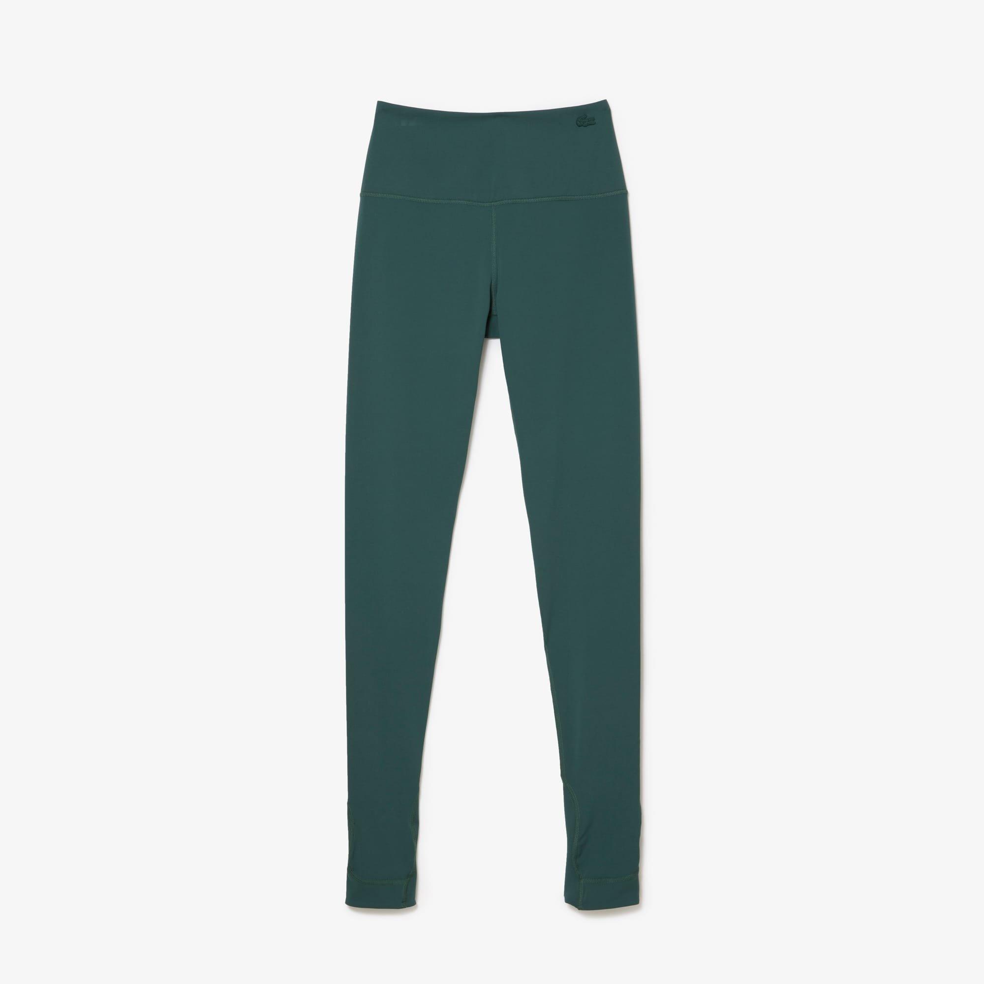 Green - Lacoste - Collapsible Stirrup Leggings - 3