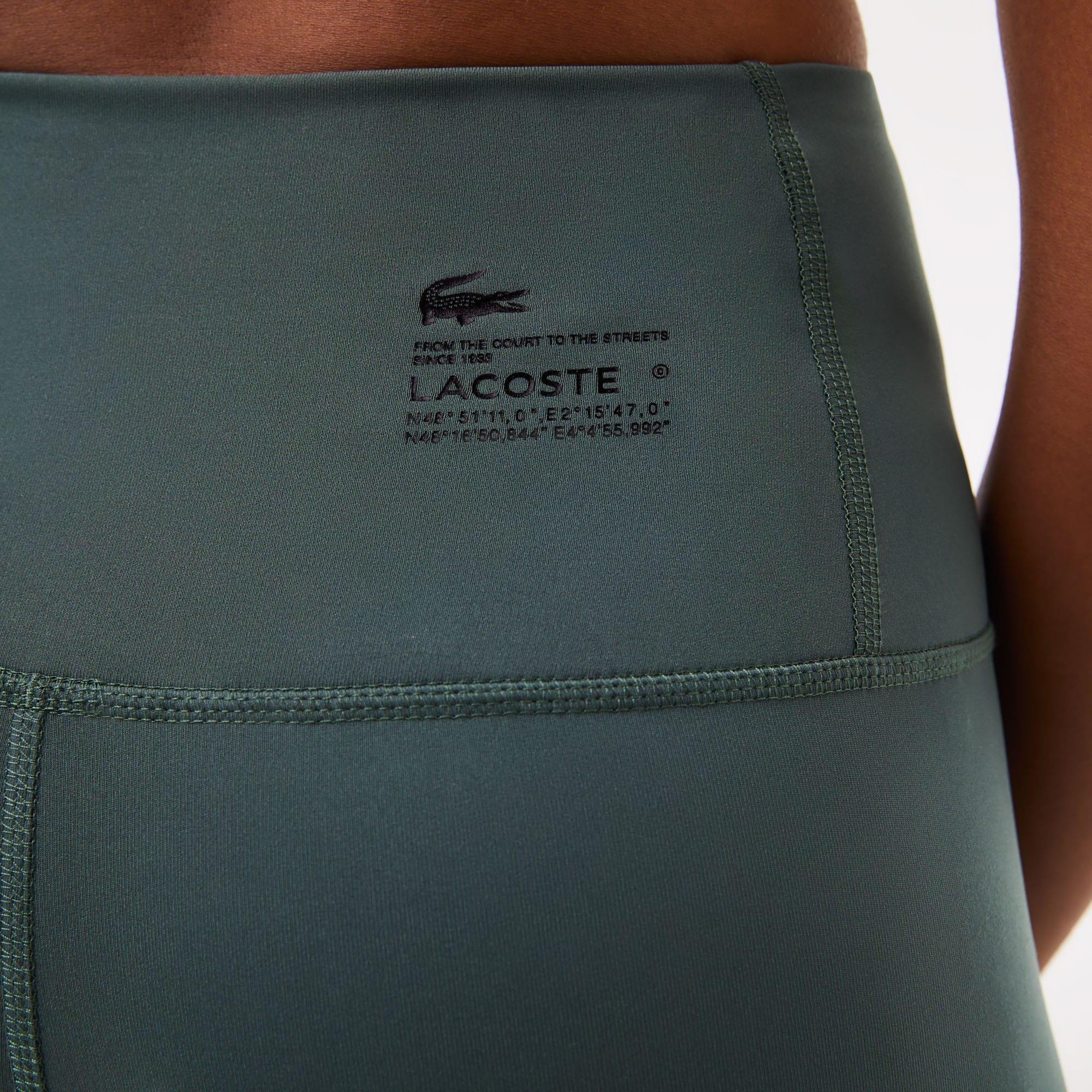 Green - Lacoste - Collapsible Stirrup Leggings - 5