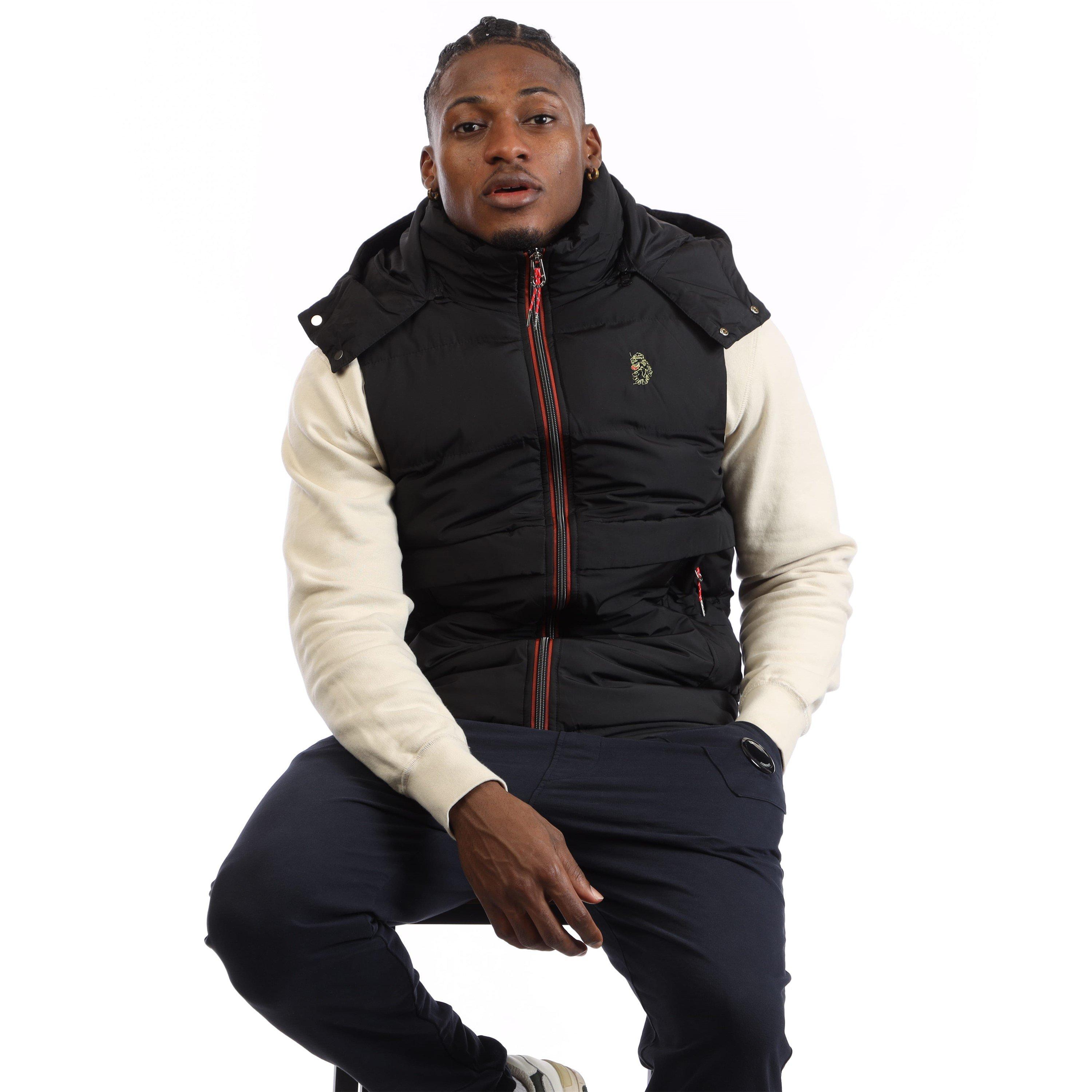 Black - Luke 1977 - Egrit Quilted Gilet - 4