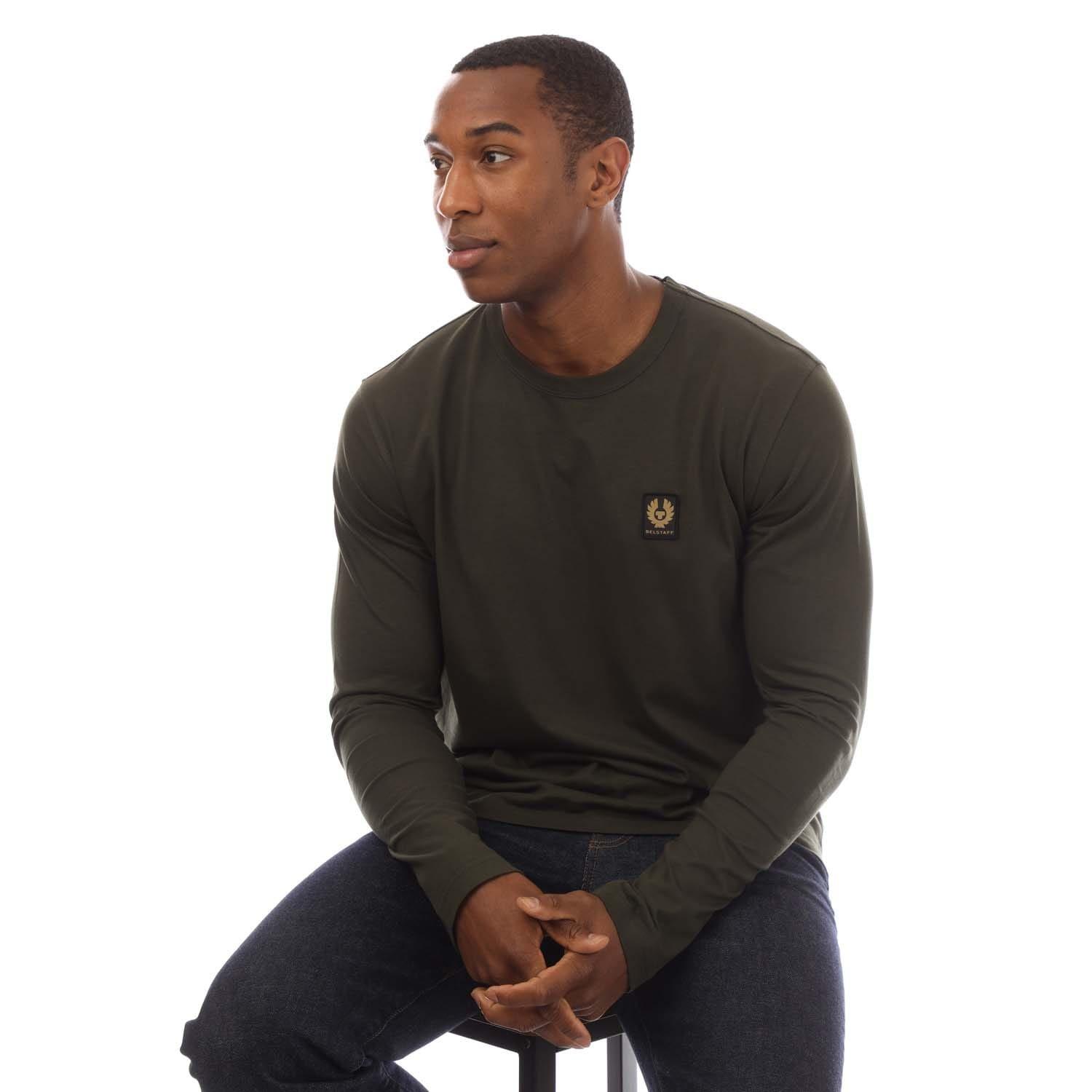 Green - Belstaff - Long Sleeve T-Shirt - 4