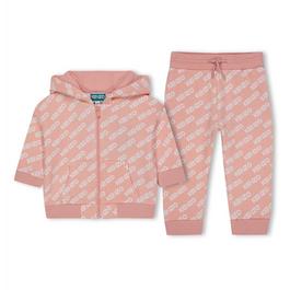 Kenzo Logo All Over Print Tracksuit Infants