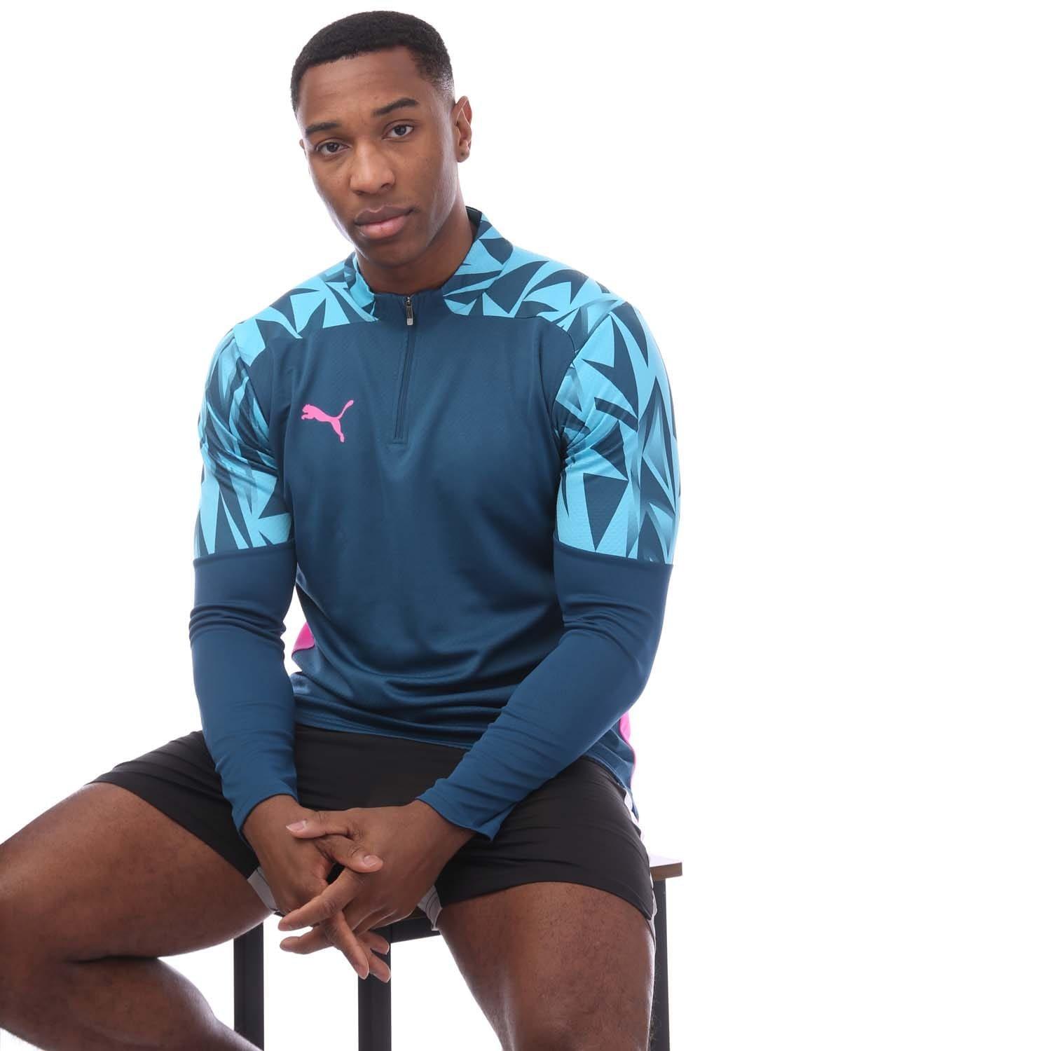 Blue - Puma - IndividualFINAL quarter Zip Top - 4