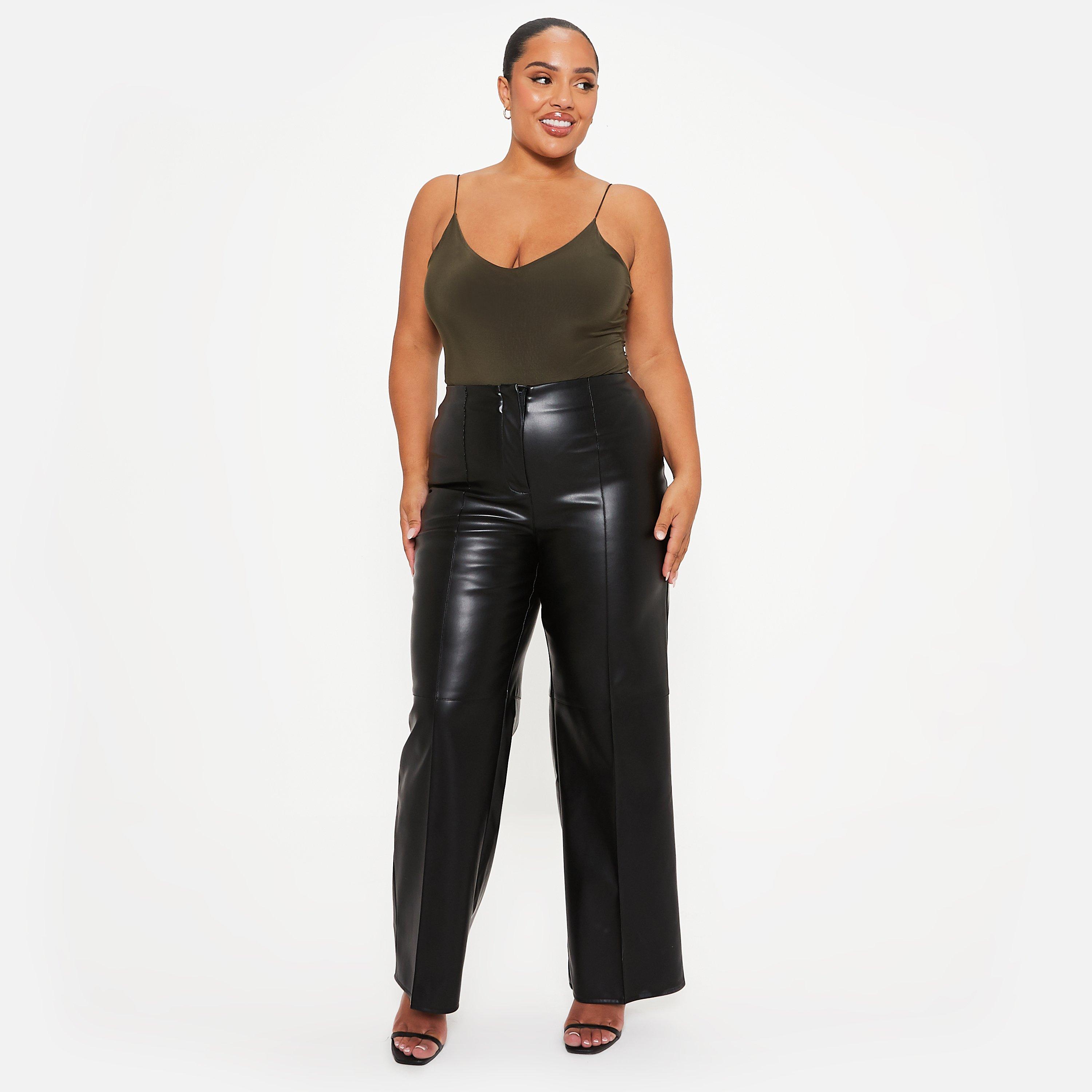 Khaki - I Saw It First - Double Layered Cami Slinky Bodysuit - 2