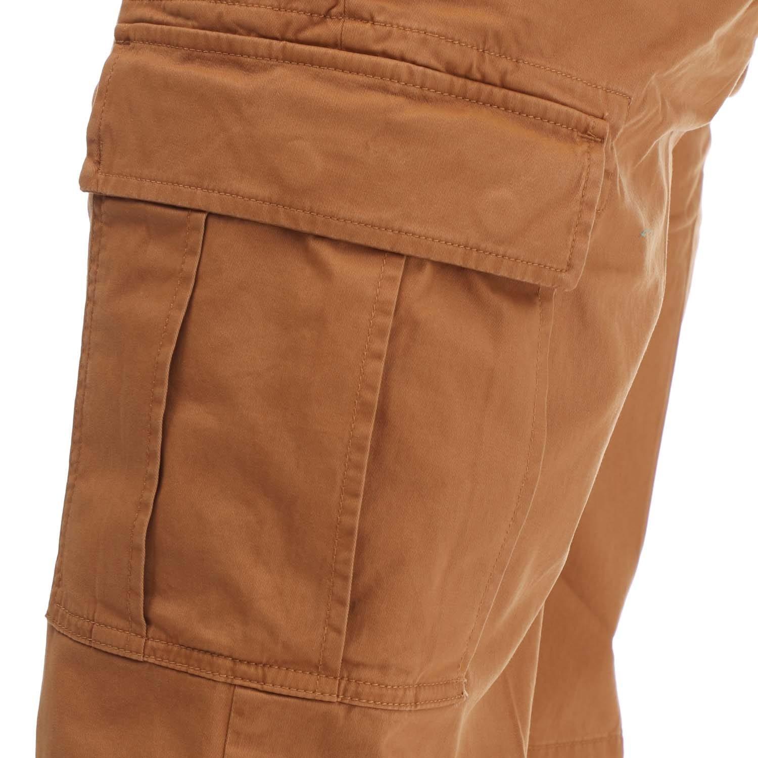 Wheat - Timberland - Outdoor Relaxed Cargo Shorts - 4