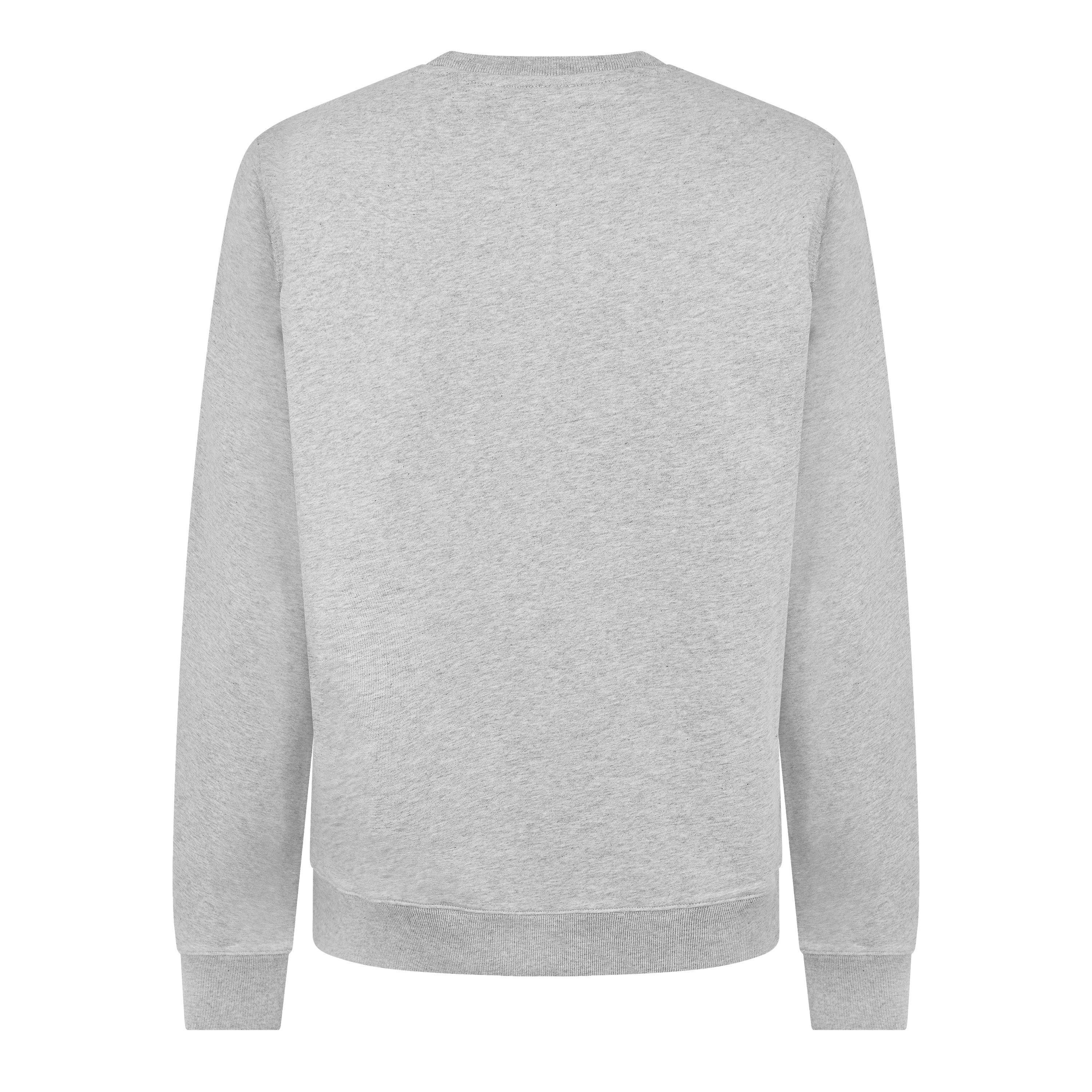 Grey - Maison Kitsune - Campus Fox Regular Sweatshirt - 2