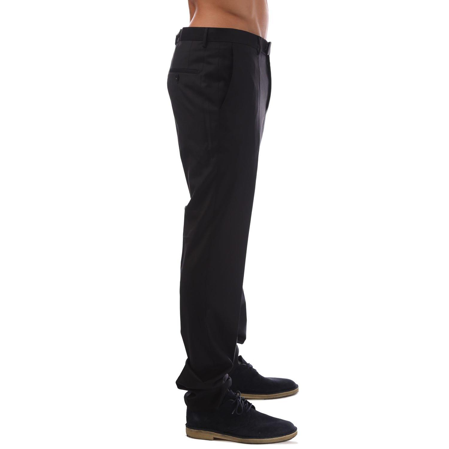 Black - Hugo - T-Glover3 Trousers - 4