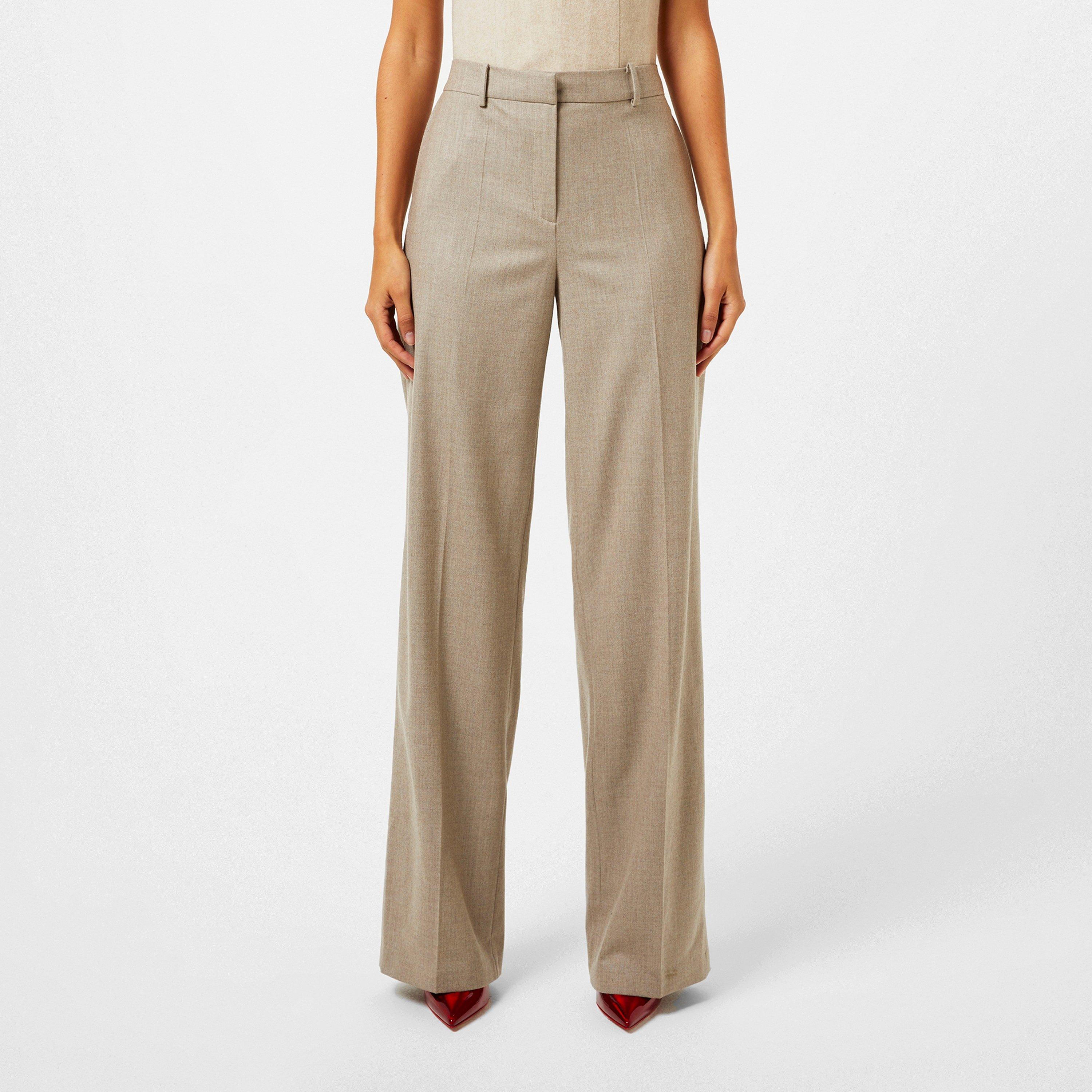 Taupe - Magda Butrym - Cashmere Trousers - 3