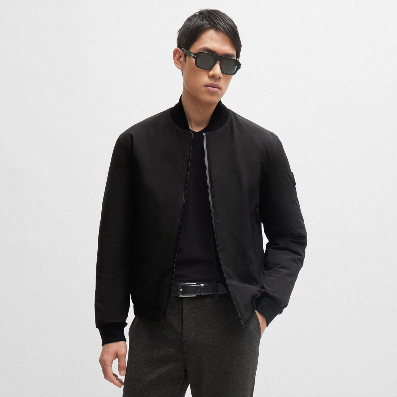 Black - Boss - P-Carbry Regular-Fit Jacket - 1