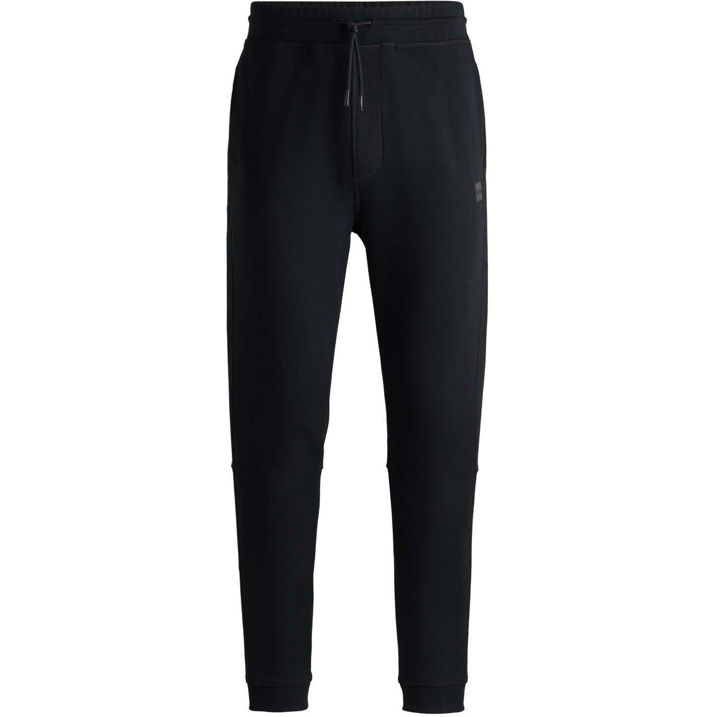 Black - Boss - Logo Patch Tracksuit Bottoms - 2