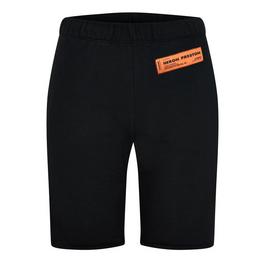 Heron Preston Logo Recycled Cotton Sweat Shorts