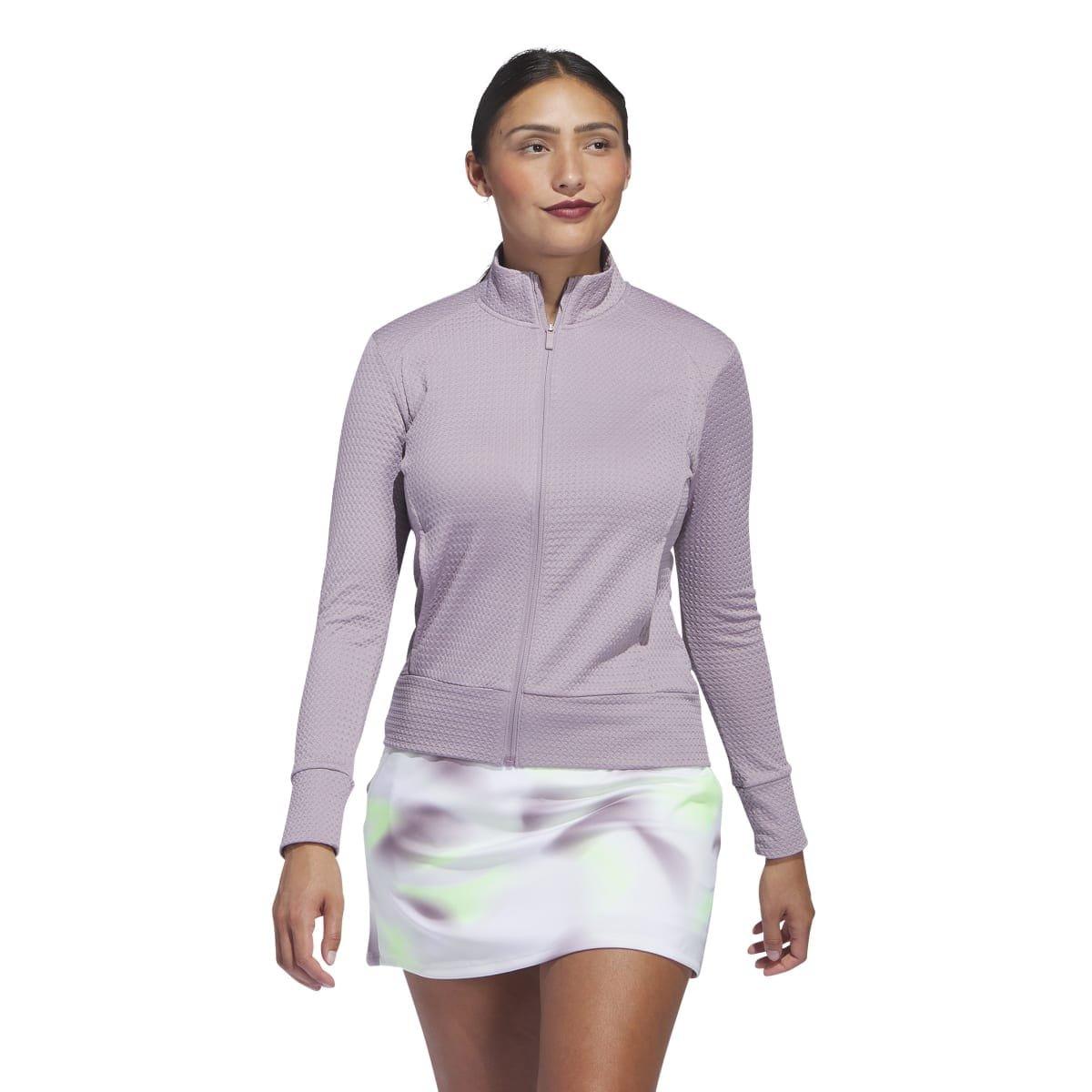 Paars - adidas - Ultimate365 Textured Jacket - 3