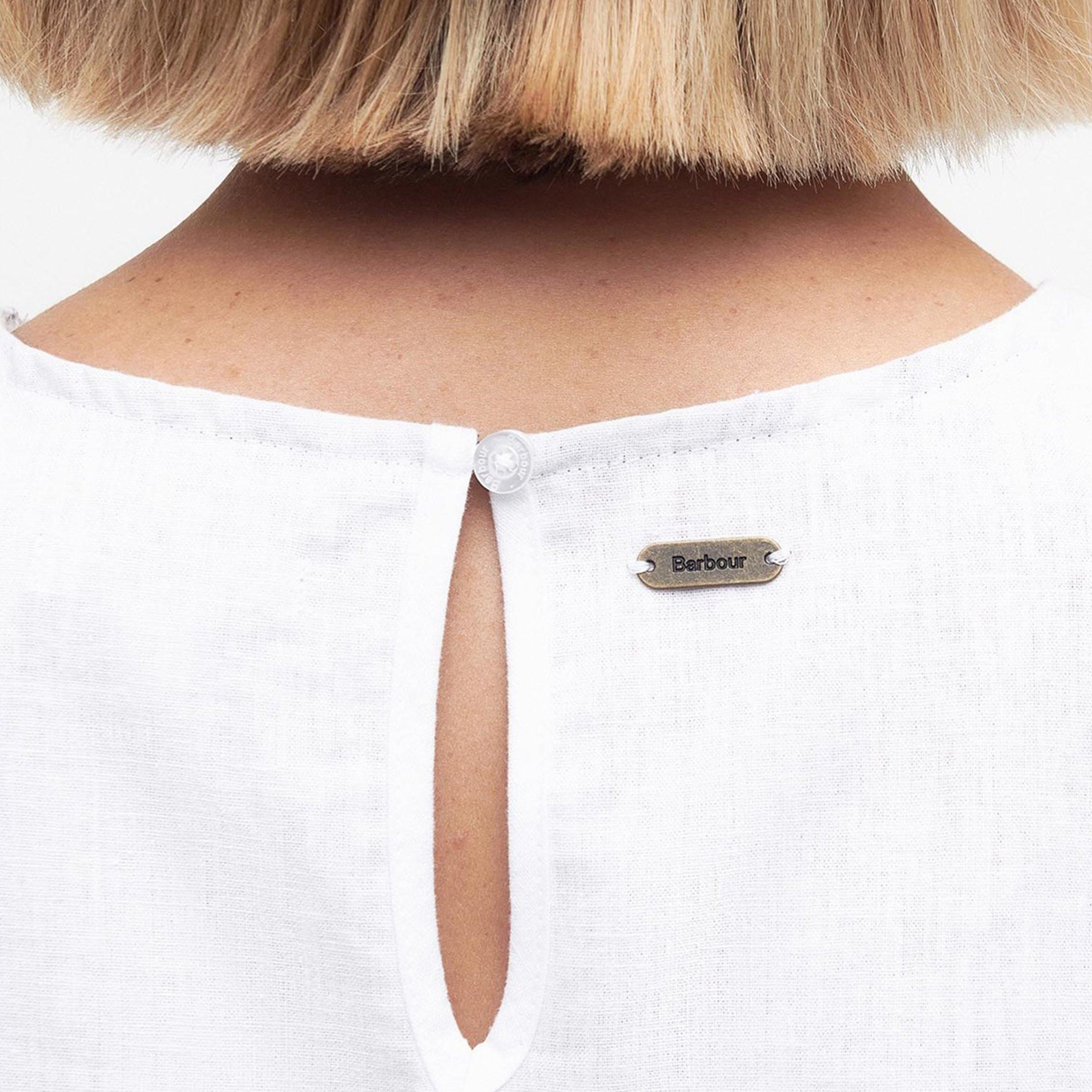 White - Barbour - Bathgate Tank Top - 5