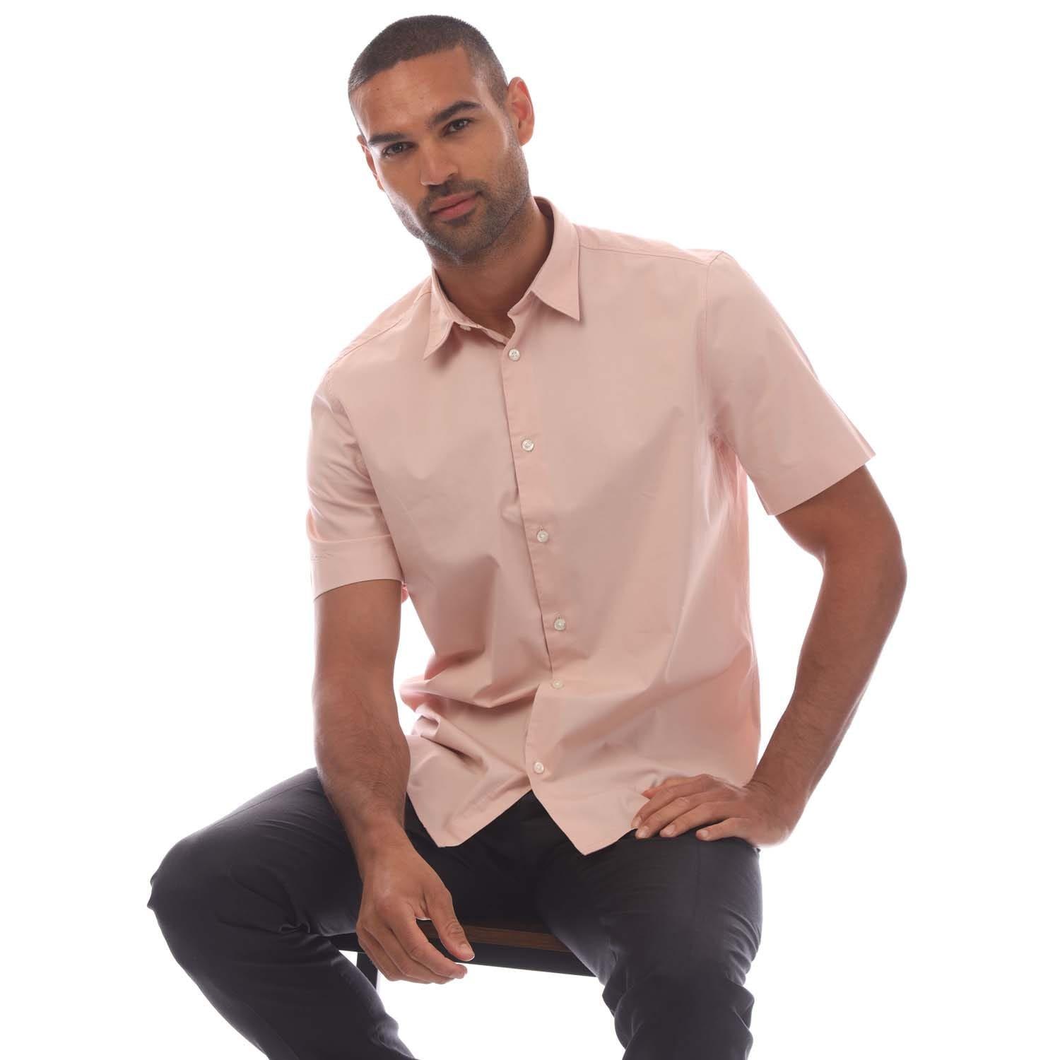 Pink - Hugo - Ebor Relaxed-Fit Shirt - 4