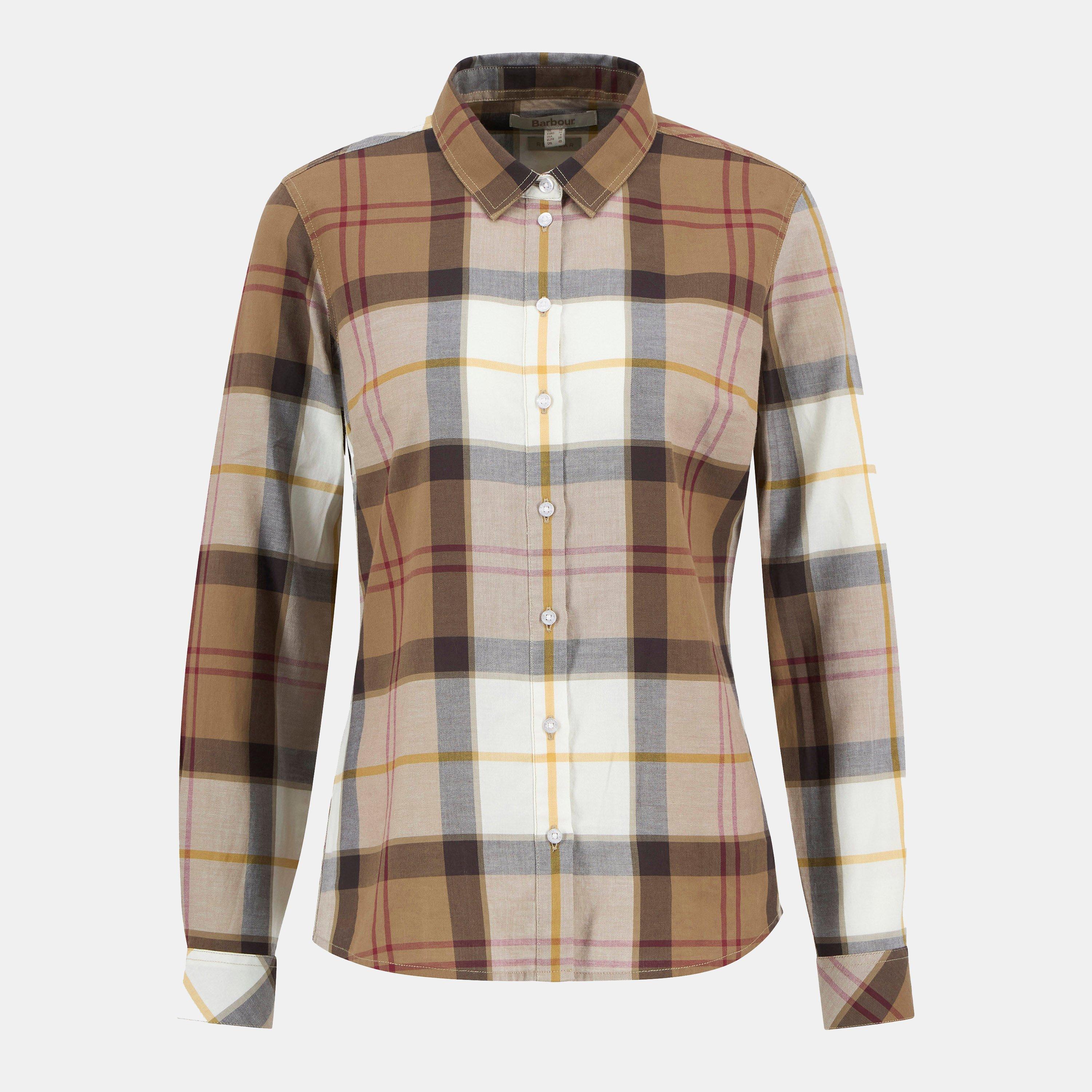 Barbour Women's Bredon Shirt - Light M Tartan - 12 (M)