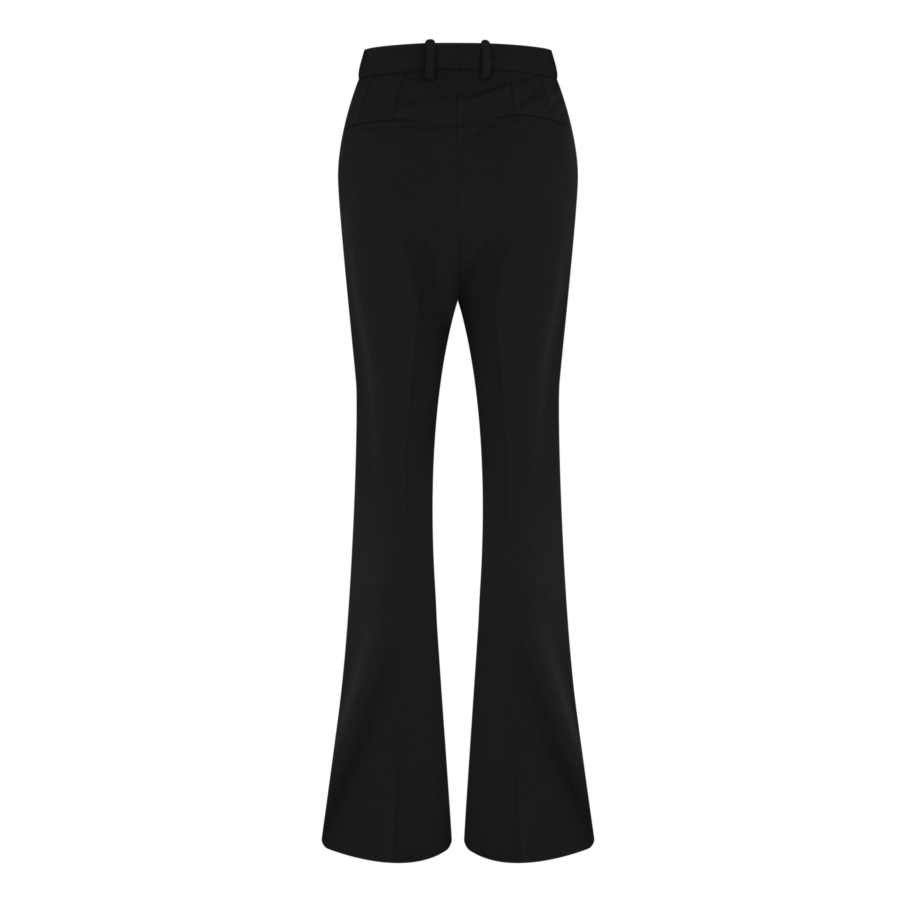 NERO - Dolce and Gabbana - Stretch Jersey Flared Pants - 6