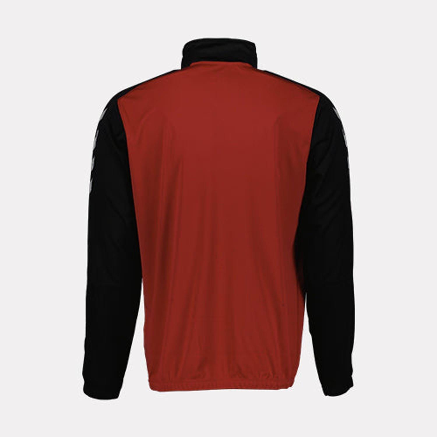 Red Black - Hummel - Half-Zip Sweatshirt - 2