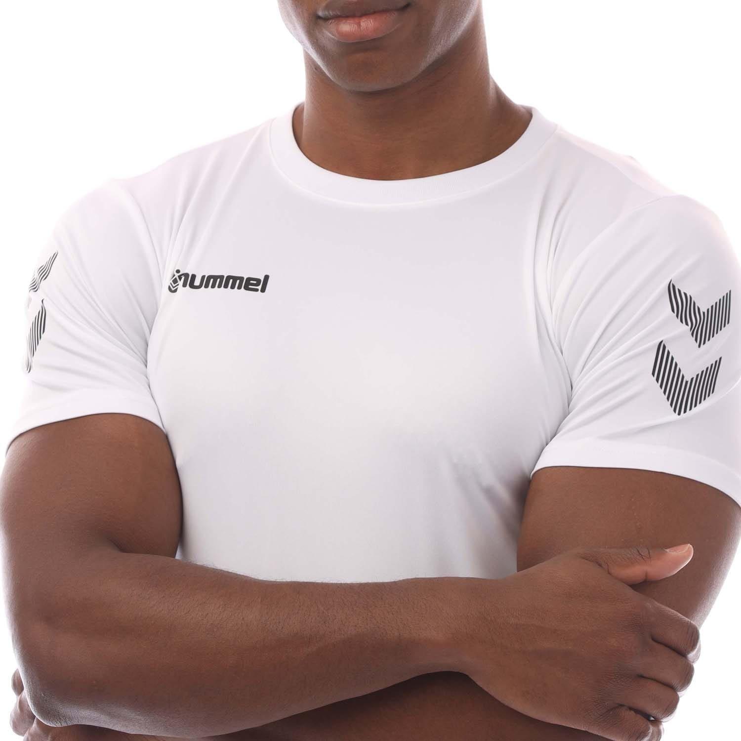 White - Hummel - Solo T-Shirt - 3