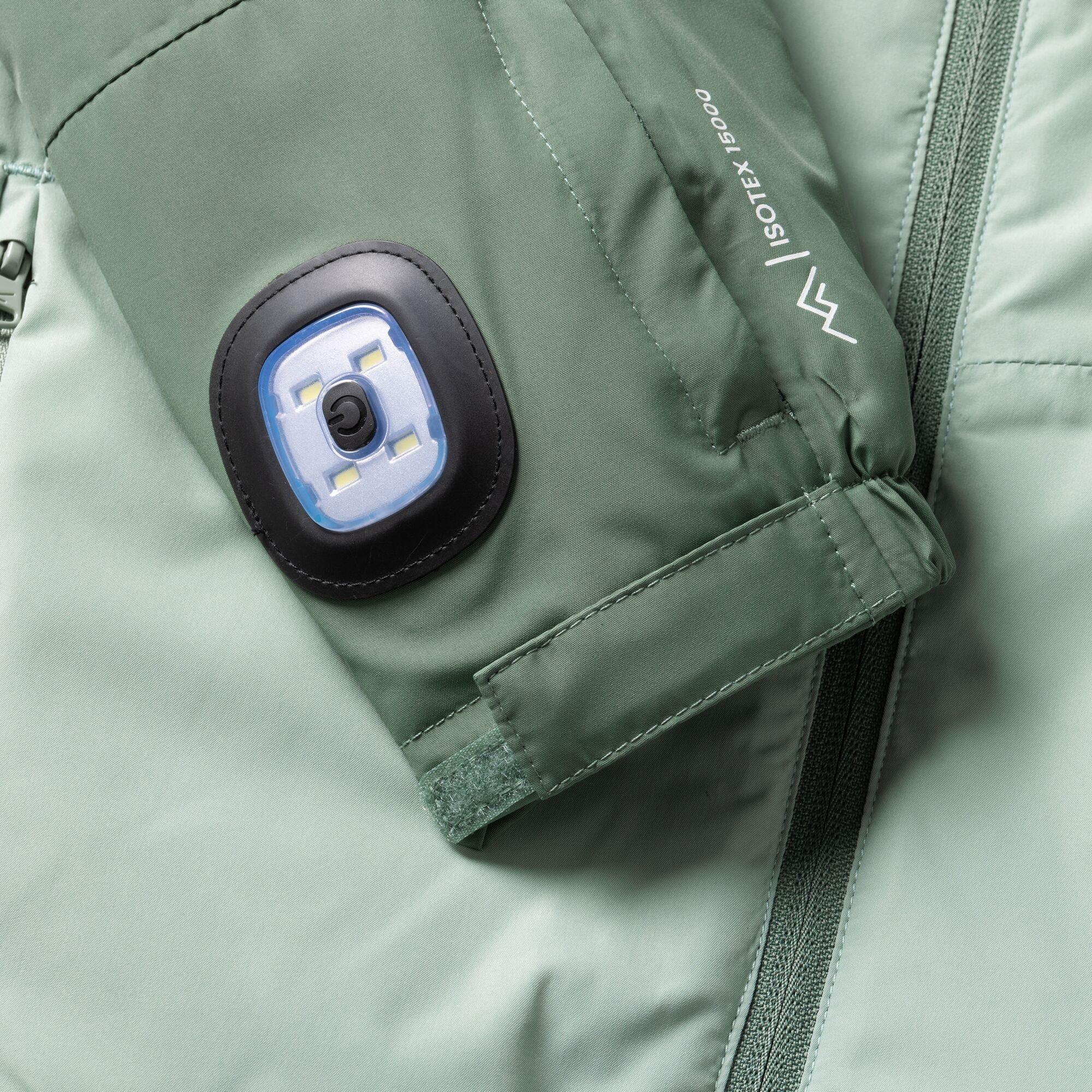Dark Forest/Gla - Regatta - Kids Beamz Waterproof Jacket - 13