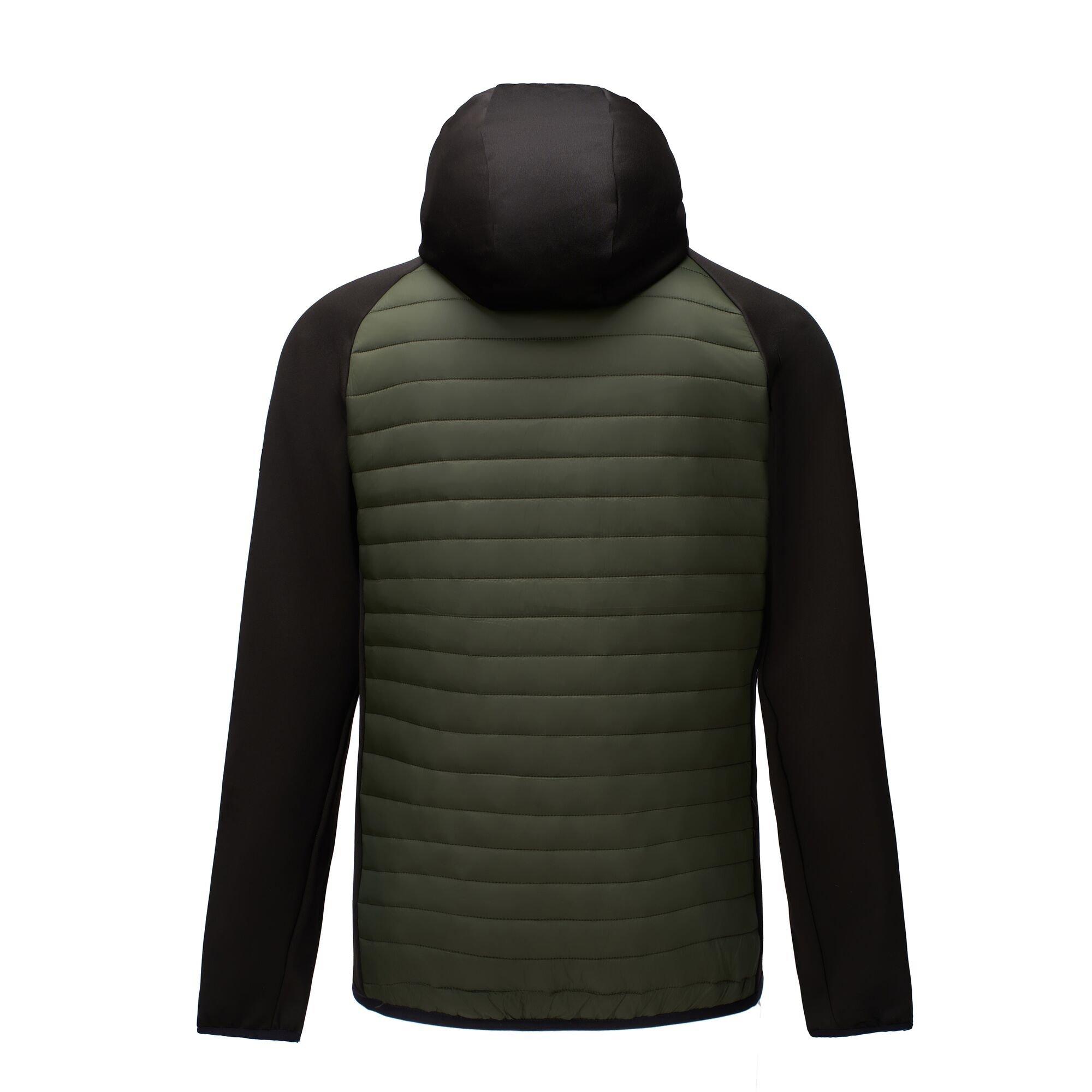 Dark Khaki/Blac - Regatta - Mens Andreson Hybrid Water-Repellent Jacket - 9