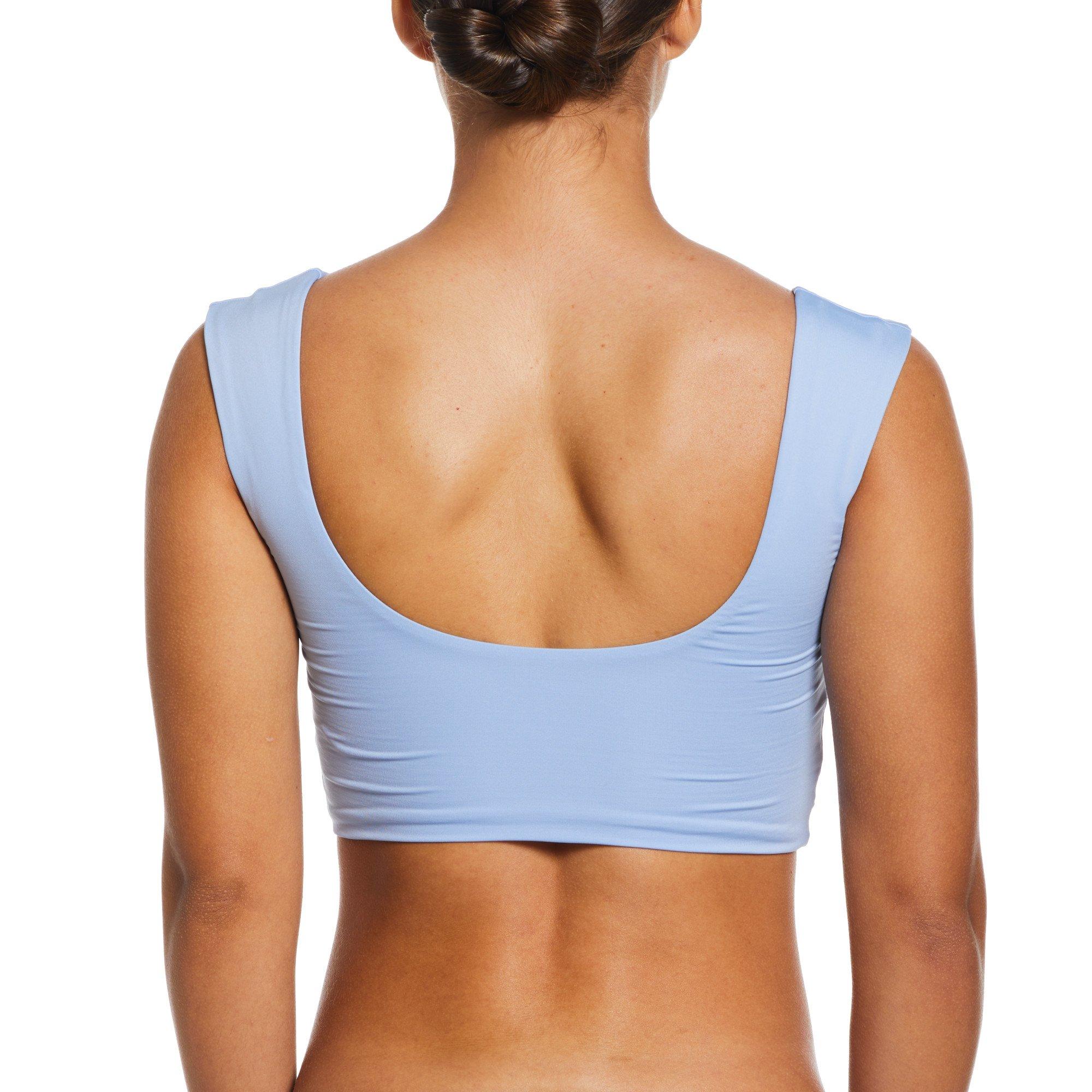 Cobalt Bliss - Nike - Essentials Swim Crop Top - 3