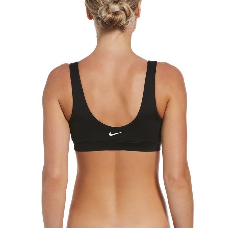 Noir - Nike - Multi Logo Bikini Top Womens - 2