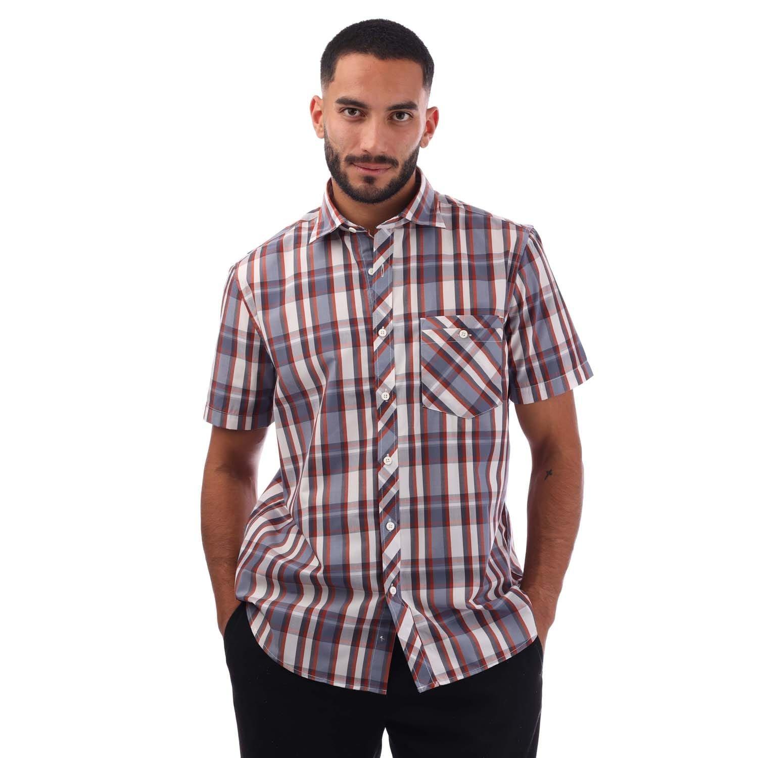 Orange - Trespass - Kenora Checked Shirt - 1