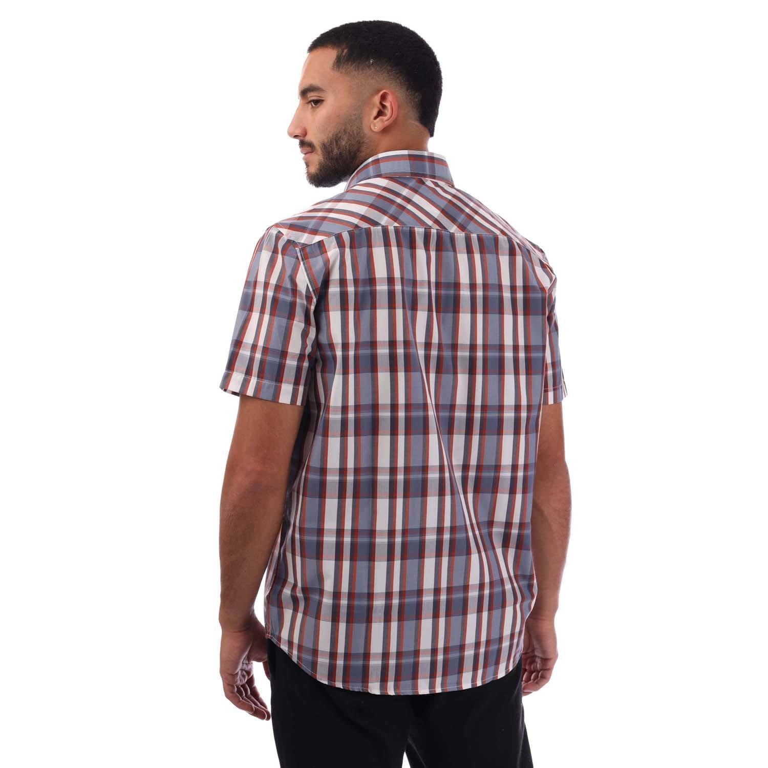 Orange - Trespass - Kenora Checked Shirt - 3