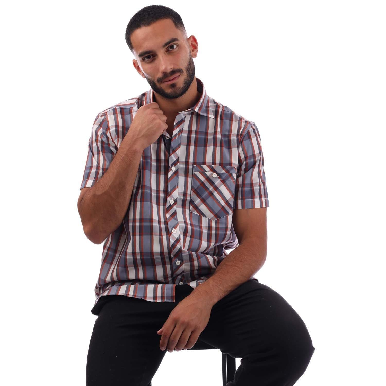 Orange - Trespass - Kenora Checked Shirt - 4