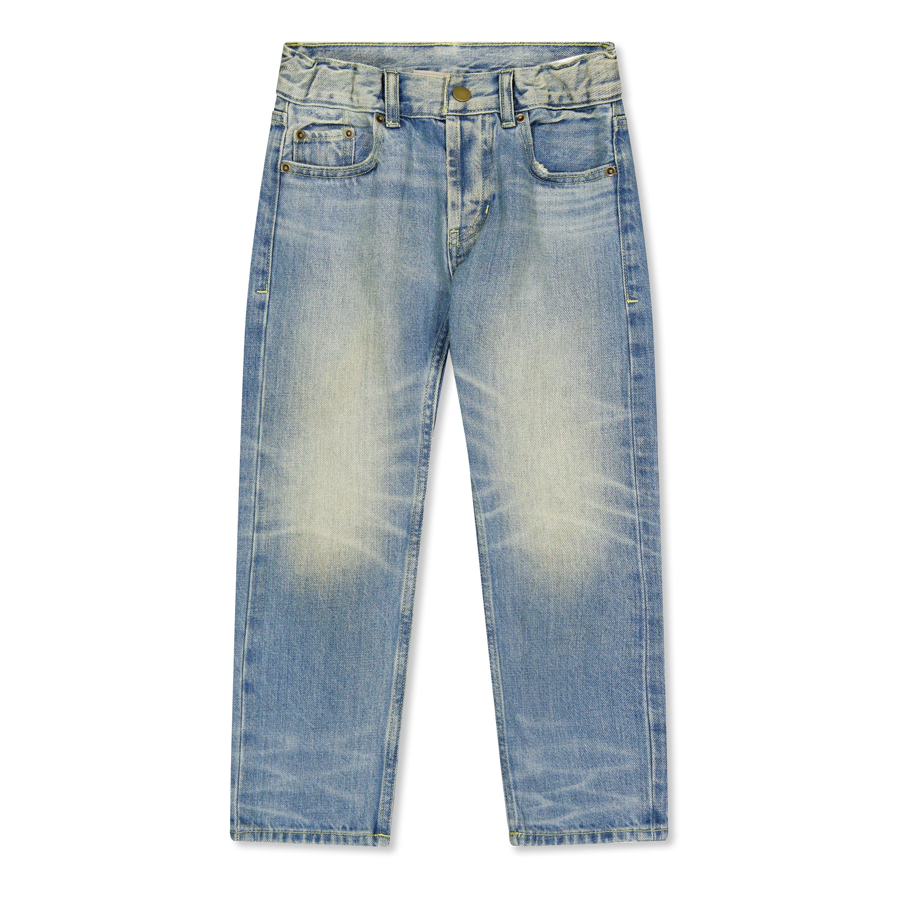 Indigo - Fear Of God Essentials - Unisex Kids' 5 Pocket Straight Leg Jeans - 1