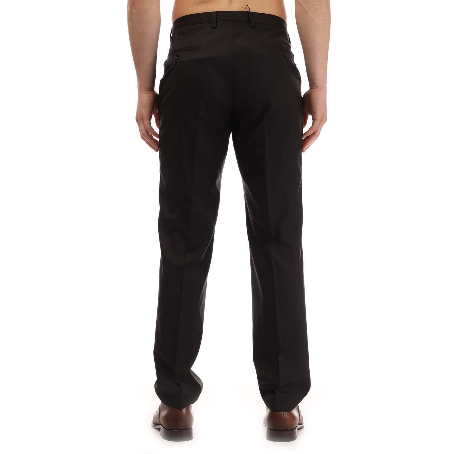 Black - Boss - Lenon Trousers - 3