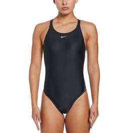 Nike Fusion Logo Tape Fastback Swimsuit Womens