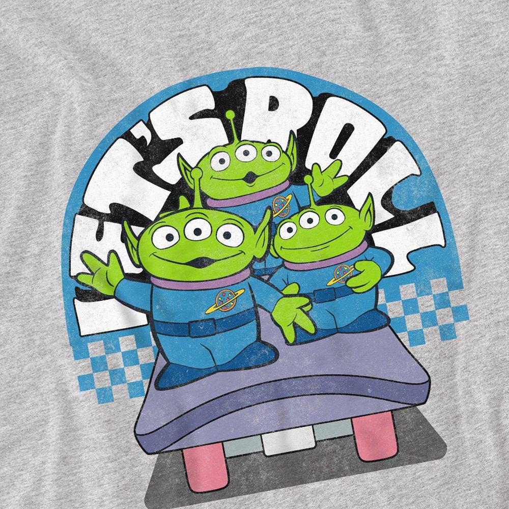 Grey - Disney - Toy Story Aliens LetS Roll Kids T-Shirt - 2