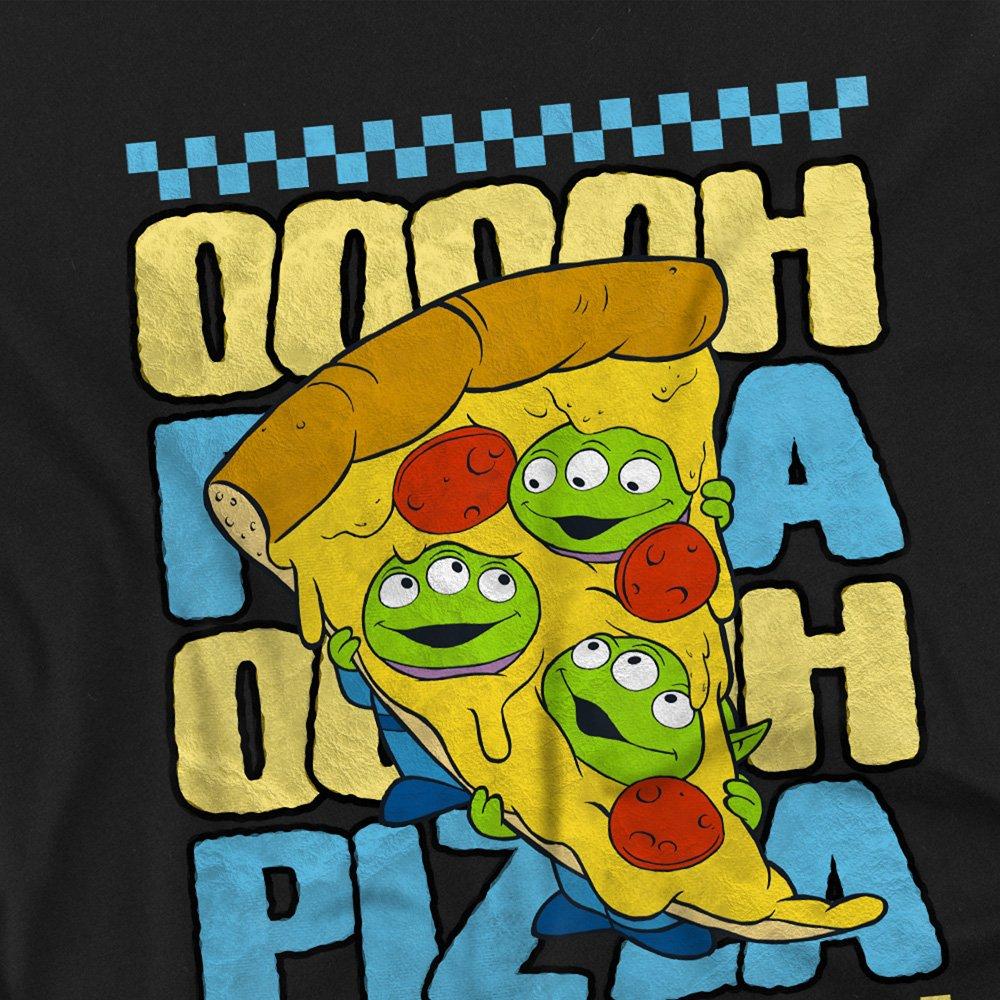 Black - Disney - Toy Story Aliens Ooooh Pizza Kids T-Shirt - 2