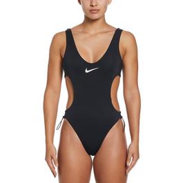Nike Cut-Out One Piece Swimsuit Womens