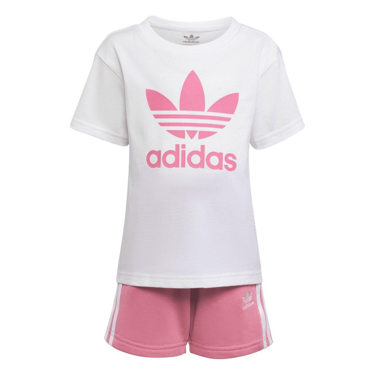 Rose - adidas Originals - Adicolor Shorts & T-Shirt Set - 1