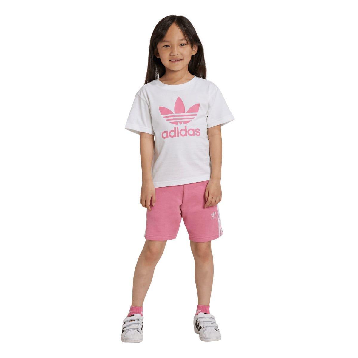 Rose - adidas Originals - Adicolor Shorts & T-Shirt Set - 3