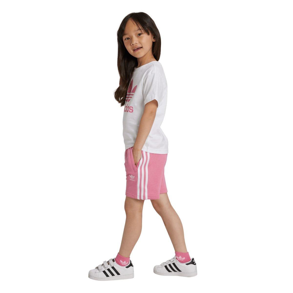 Rose - adidas Originals - Adicolor Shorts & T-Shirt Set - 4