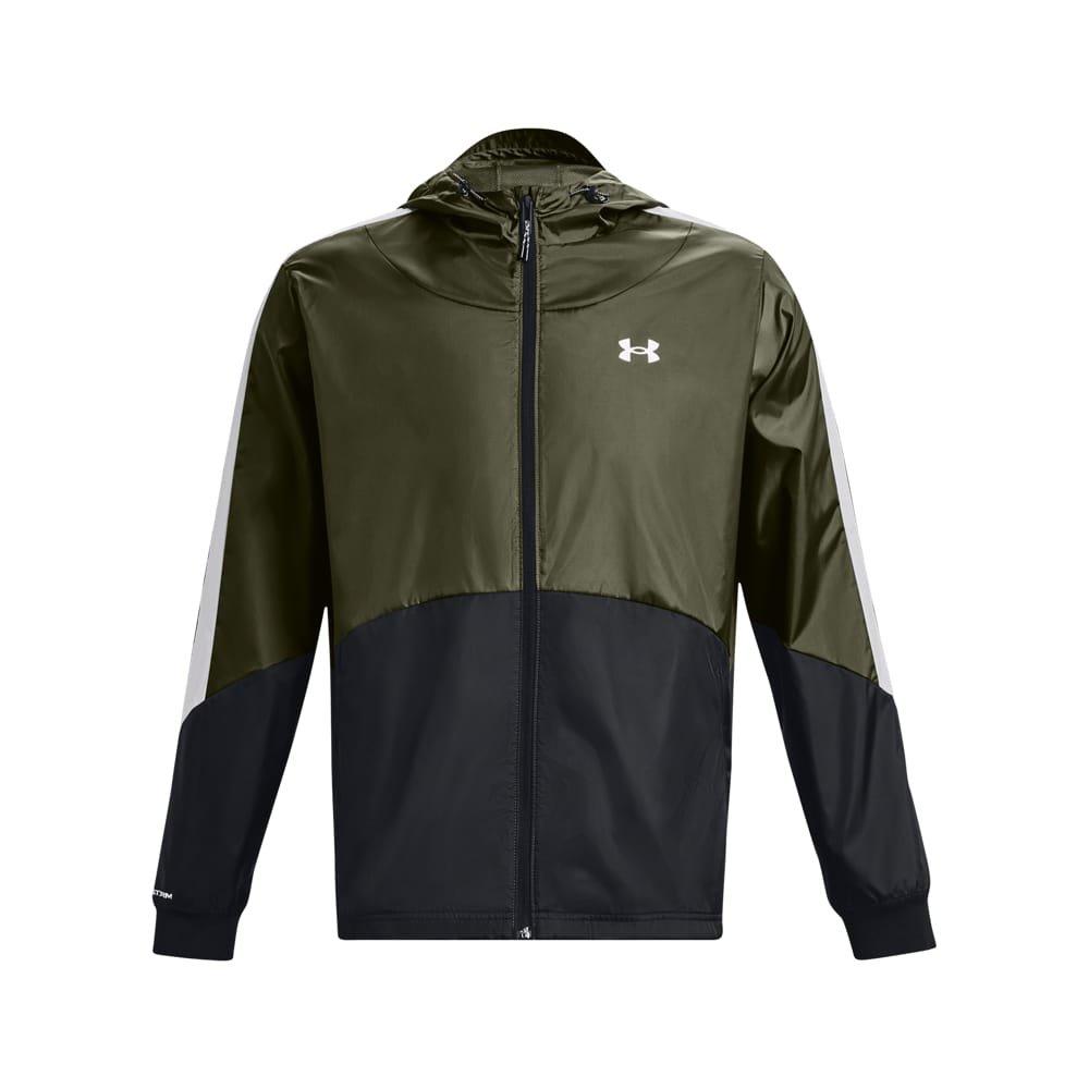 Green - Under Armour - UA Legacy Windbreaker Jacket - 1