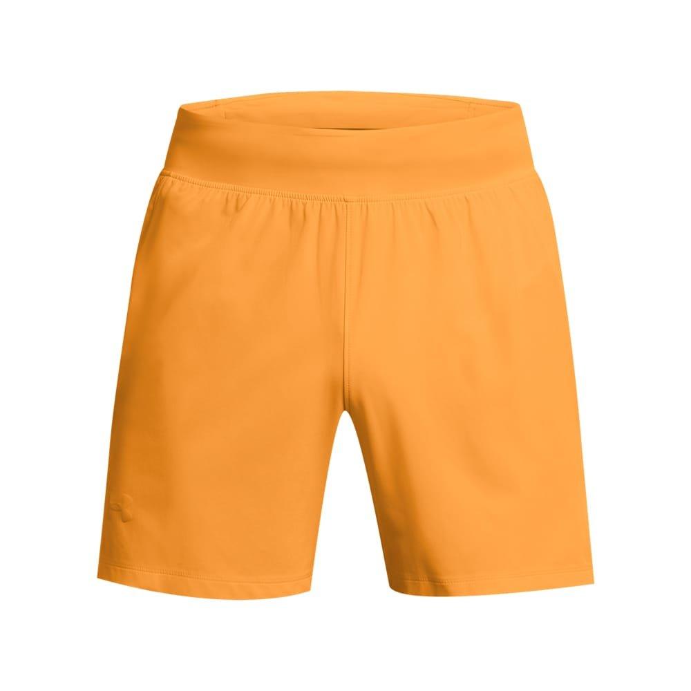 Orange - Under Armour - Launch Pro 5 Inch Shorts - 1