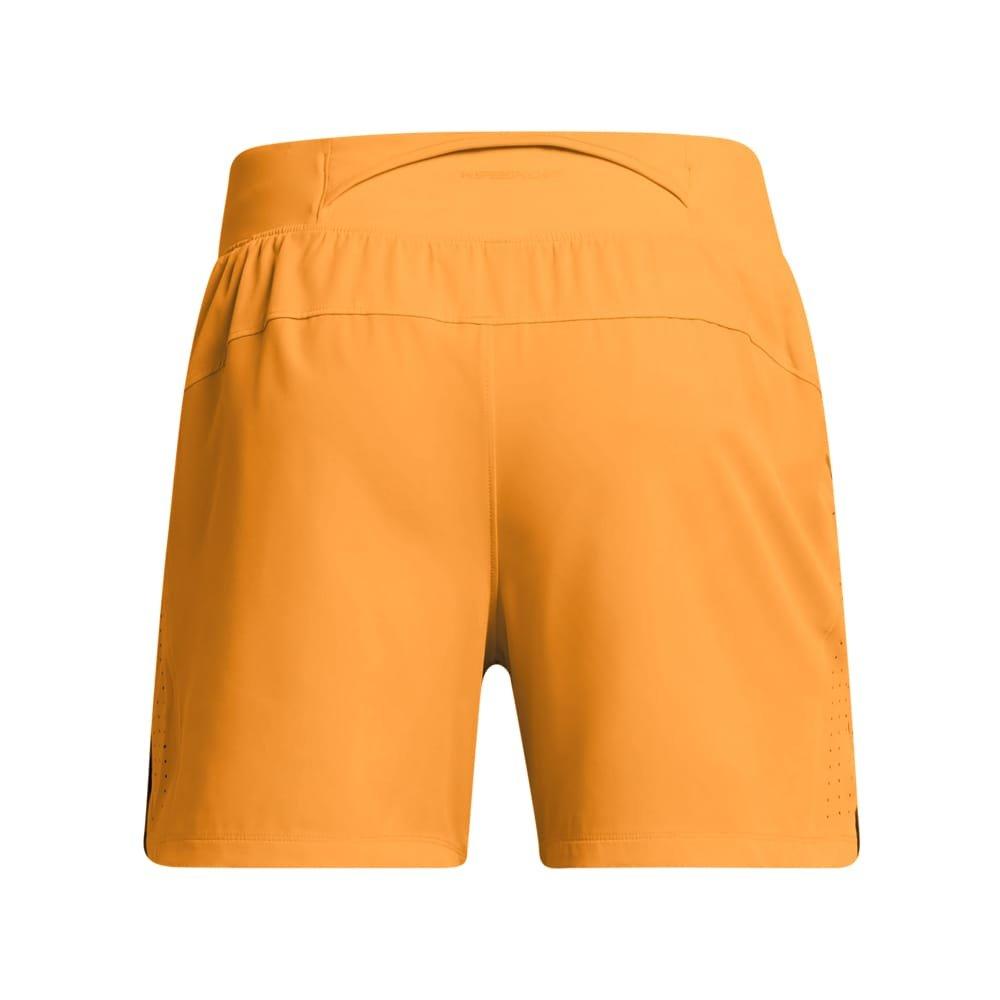 Orange - Under Armour - Launch Pro 5 Inch Shorts - 2