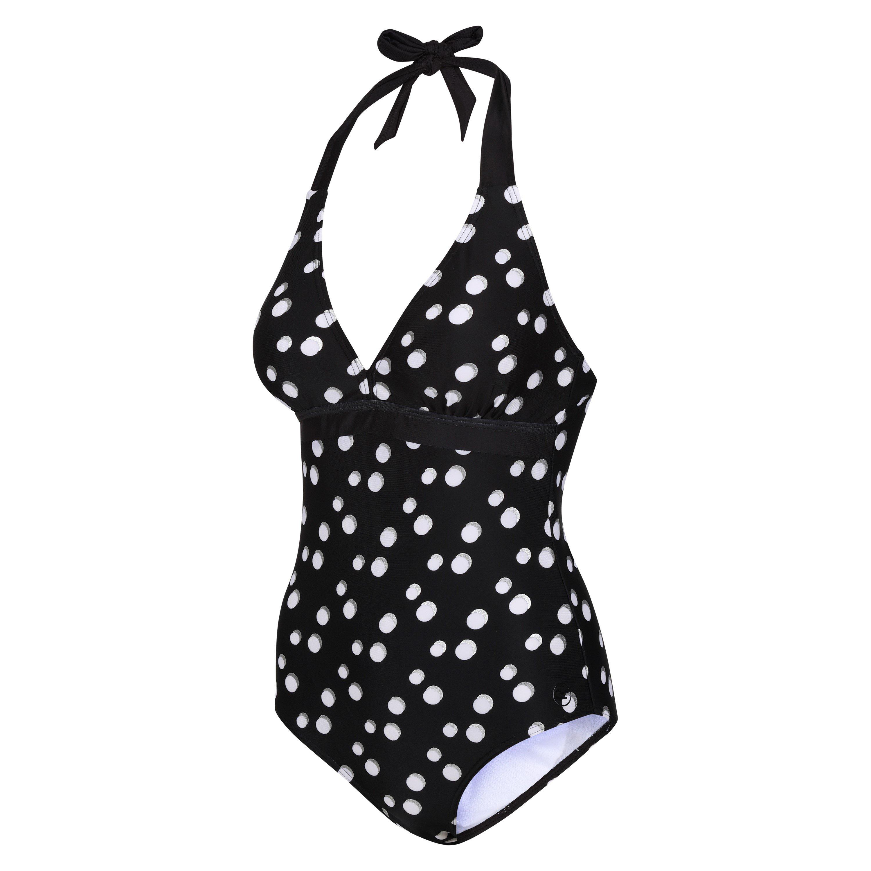 Blk/WhPlkaPr - Regatta - Swimming Costume - 3