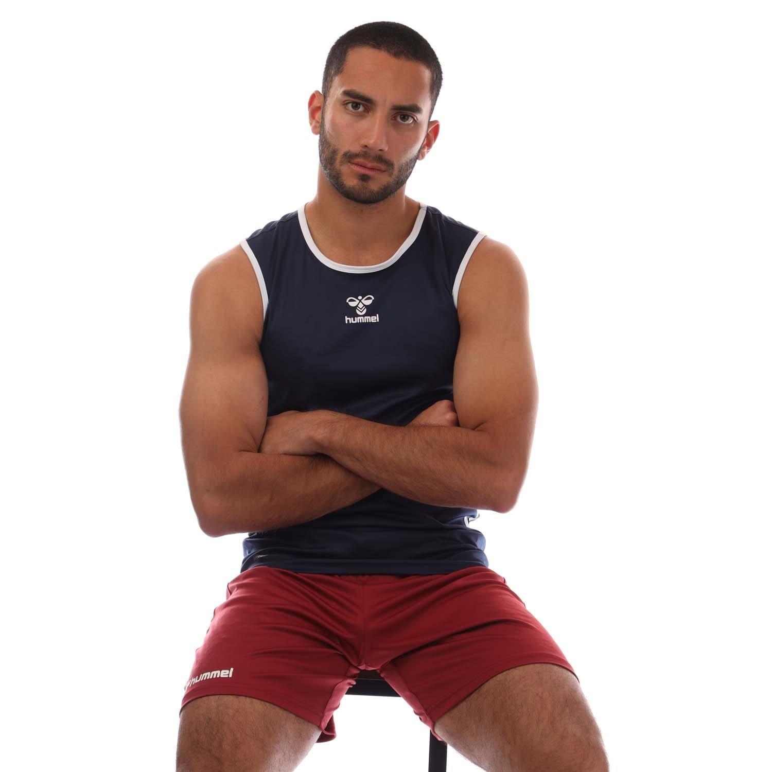 Navy - Hummel - Core XK Basketball Jersey - 4